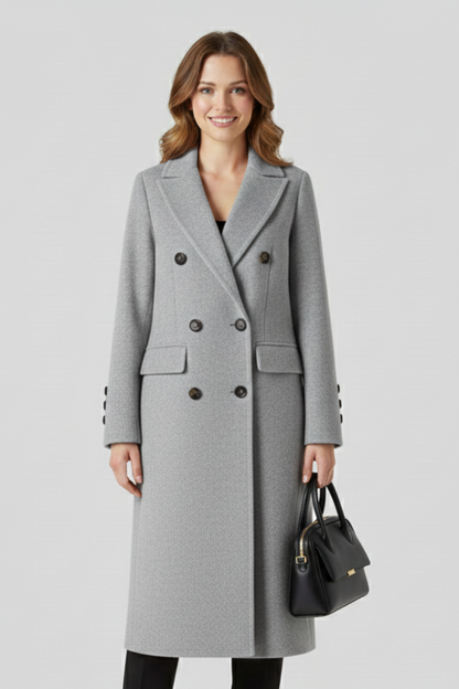 Button closure coat – colour option view
