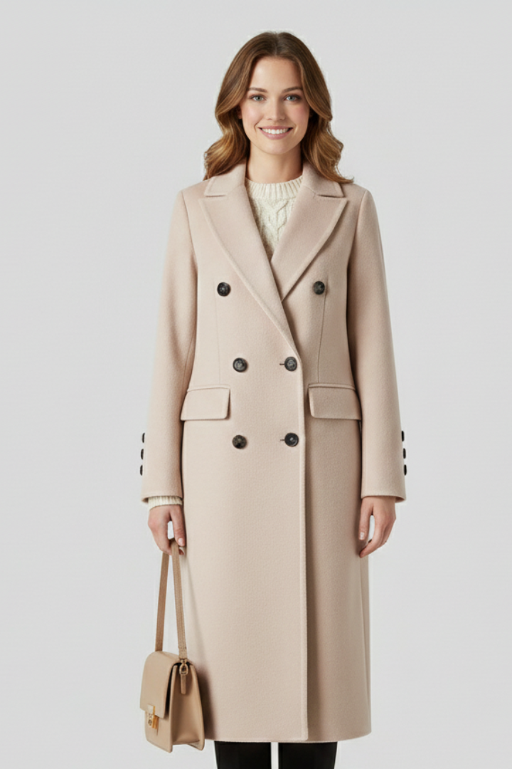 Women's lapel coat – alternate colour