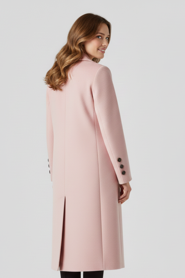 Classic long coat – full length styling
