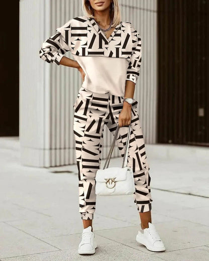 Women's Modern Tracksuit Set – Cozy Two-Piece Athleisure