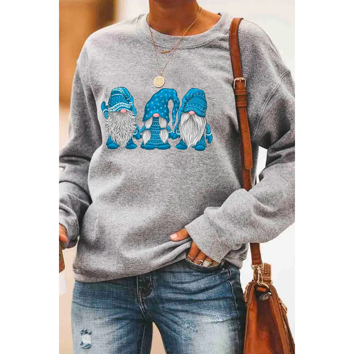 Women's Christmas sweater – side view