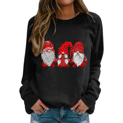 Women's holiday graphic knit – colour option