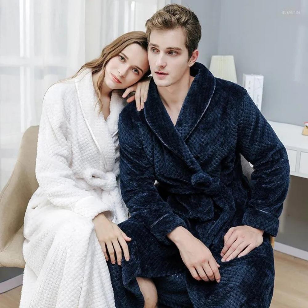 Women's Fleece Bathrobe – Warm Hooded Dressing Gown
