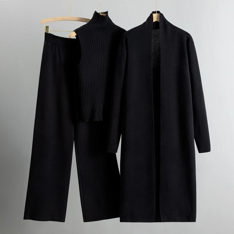 Women's Elegant Three-Piece Co-Ord – Coordinated Outfit Set