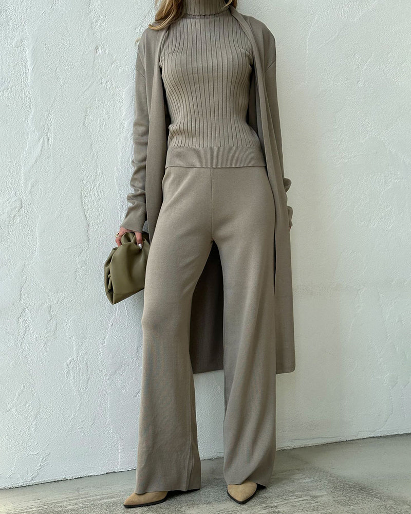 Women's Elegant Three-Piece Co-Ord – Coordinated Outfit Set