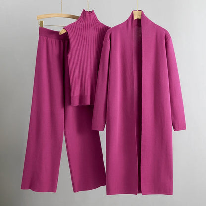 Women's Elegant Three-Piece Co-Ord – Coordinated Outfit Set