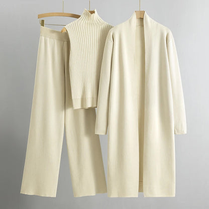 Women's Elegant Three-Piece Co-Ord – Coordinated Outfit Set