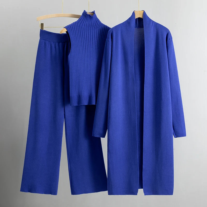 Women's Elegant Three-Piece Co-Ord – Coordinated Outfit Set
