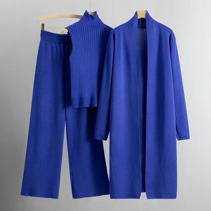 Women's Elegant Three-Piece Co-Ord – Coordinated Outfit Set