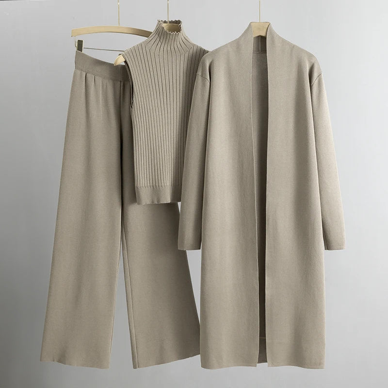 Women's Elegant Three-Piece Co-Ord – Coordinated Outfit Set