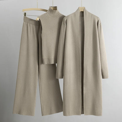 Women's Elegant Three-Piece Co-Ord – Coordinated Outfit Set