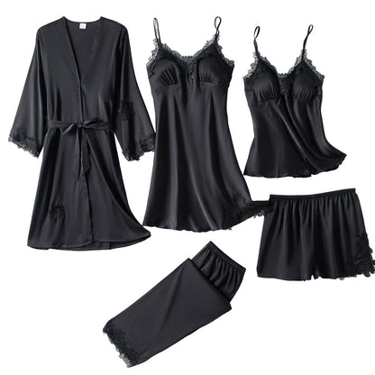 Women's Satin Pajama Set – Luxury Sleepwear