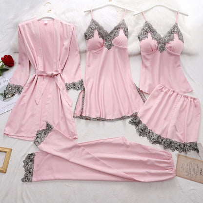 Women's Satin Pajama Set – Luxury Sleepwear