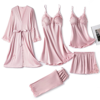 Women's Satin Pajama Set – Luxury Sleepwear