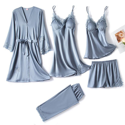 Women's Satin Pajama Set – Luxury Sleepwear