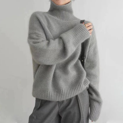 Fitted ribbed sweater – alternate colour