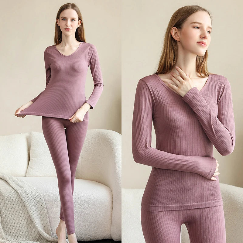 Women's Thermal Shaping Set – Warm Base Layer Two-Piece