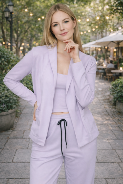 Women's Relaxed Suit Set – Comfortable Casual Two-Piece