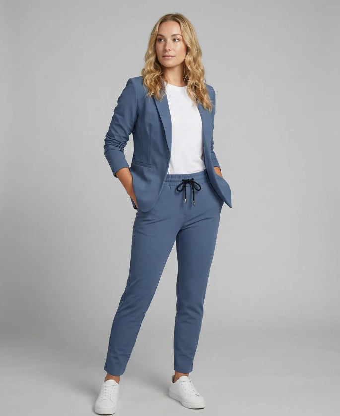 Women's Relaxed Suit Set – Comfortable Casual Two-Piece