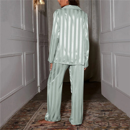 Women's Premium Satin Pyjama Set – Silky Nightwear