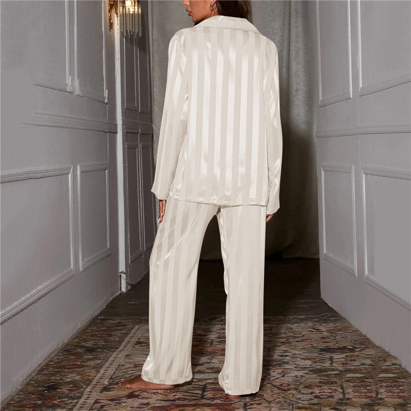 Women's Premium Satin Pyjama Set – Silky Nightwear