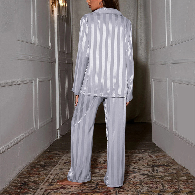 Women's Premium Satin Pyjama Set – Silky Nightwear