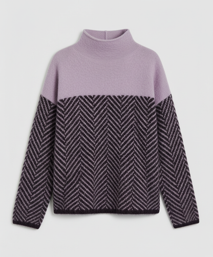 Women's mock neck knit – colour option