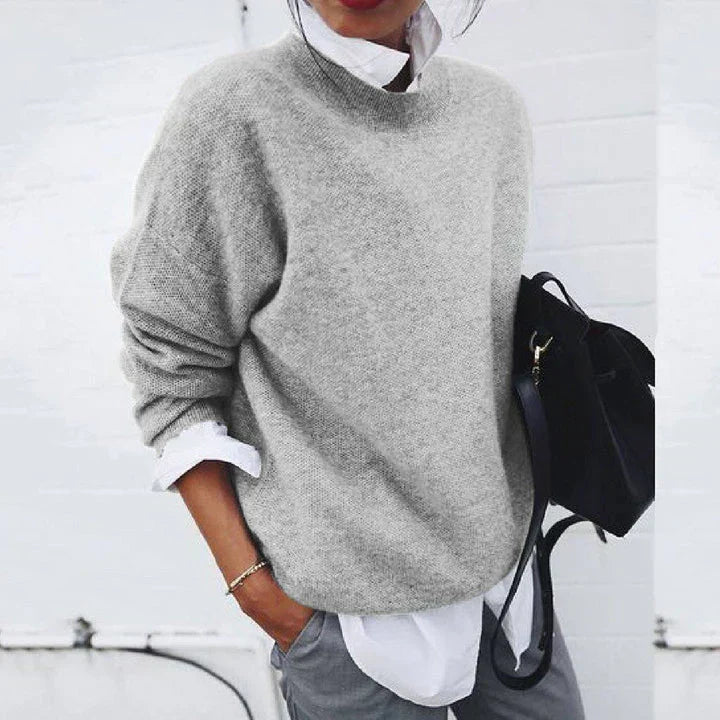 Cozy essential knit – back view