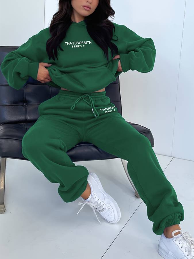 Women's Hoodie and Jogger Set – Athleisure Loungewear