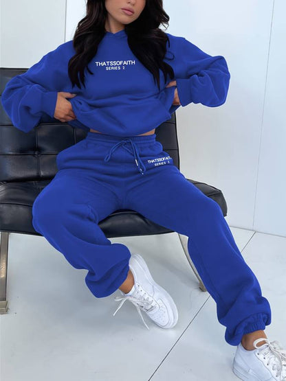 Women's Hoodie and Jogger Set – Athleisure Loungewear