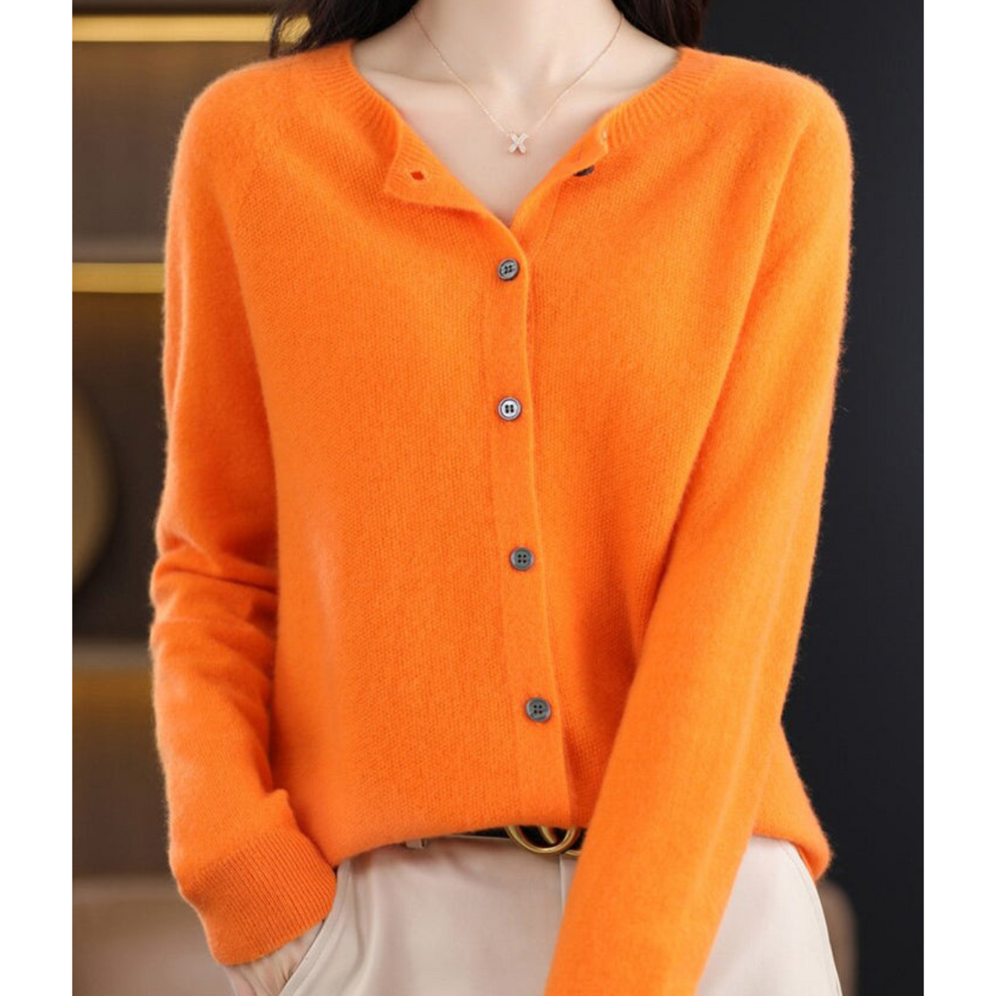 Women's soft cardigan – colour option view