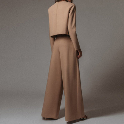 Women's Wide Leg Co-Ord Set – Effortless Chic Two-Piece