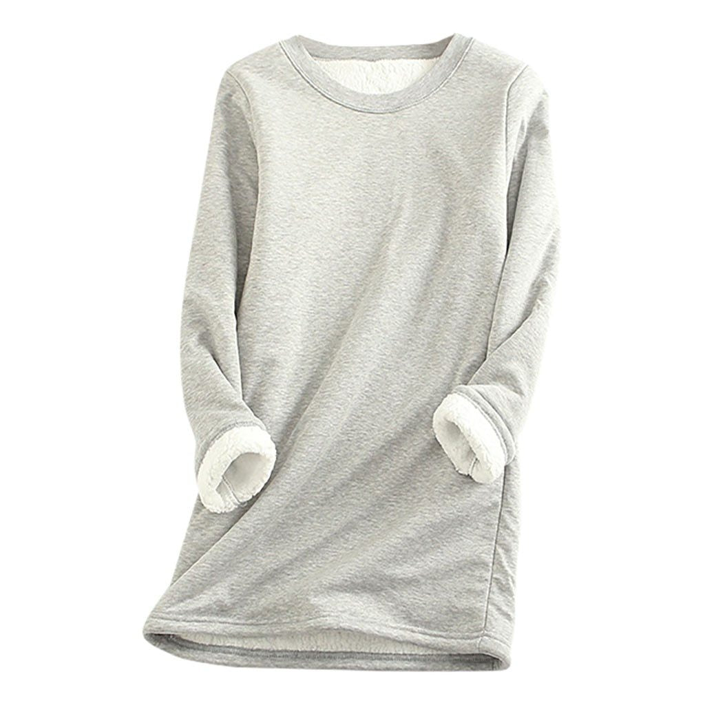 Women's fleece-lined pullover – colour option