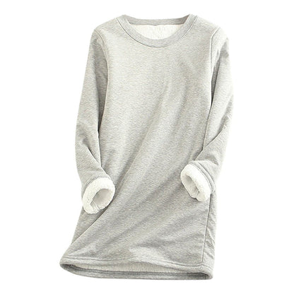 Women's fleece-lined pullover – colour option
